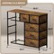 Sorbus Dresser with 9 Drawers - Furniture Storage Chest Tower Unit for Bedroom, Closet, etc - Steel Frame, Wood Top, Fabric Bins